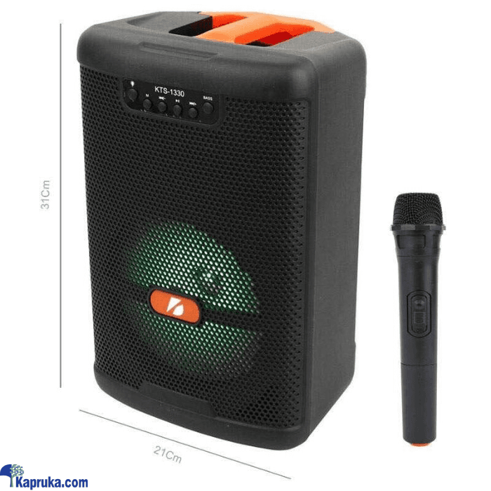 KTS 1330 Portable Bluetooth Speaker with Wireless Mic — photo 4